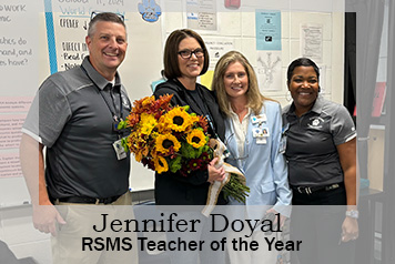  Jennifer Doyal - RSMS Teacher of the Year